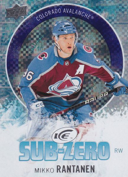 insert karta MIKKO RANTANEN 23-24 UD Ice Sub-Zero číslo SZ-17